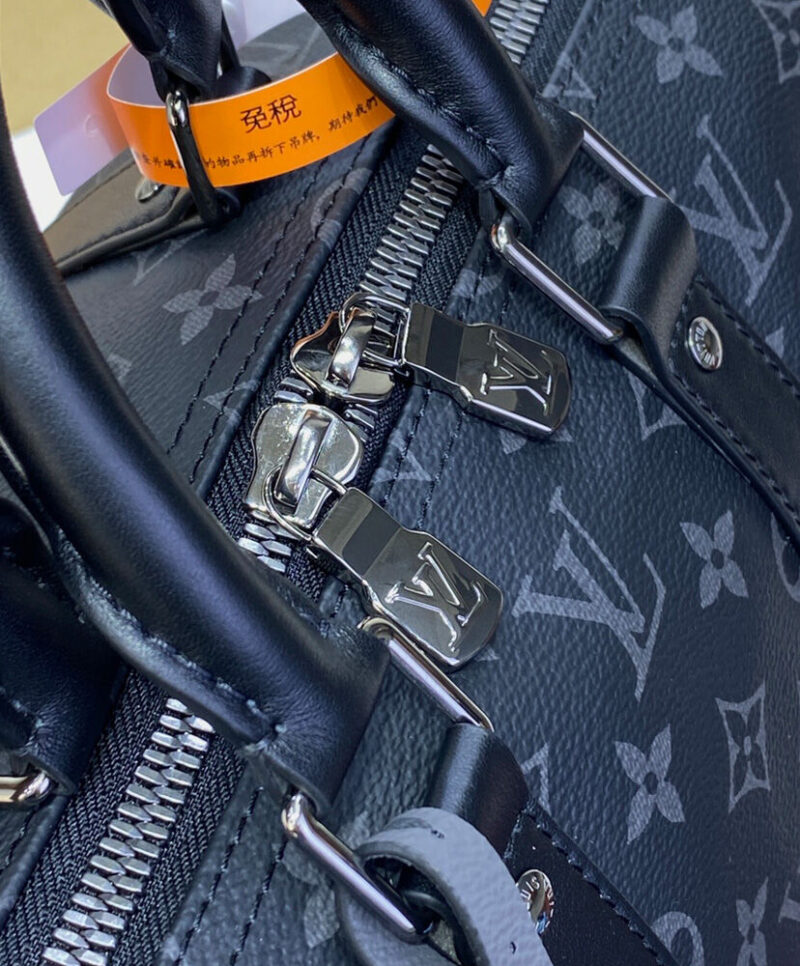 Louis Vuitton Keepall Bandouliere 35 M46655 Black